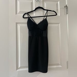 Mini Black Dress, Worn once, good condition, no smells, no stains